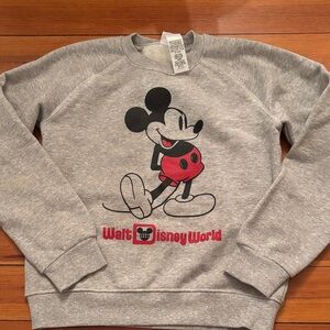Disney World Gray Sweatshirt